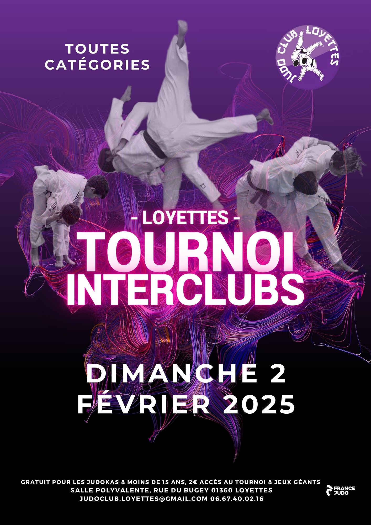 TOURNOI INTERCLUBS DE JUDO