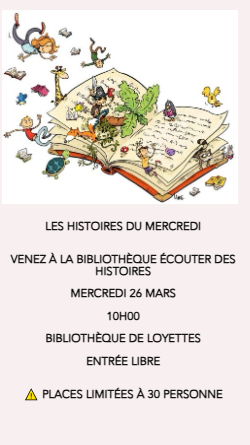 📚 LES HISTOIRES DU MERCREDI 📚