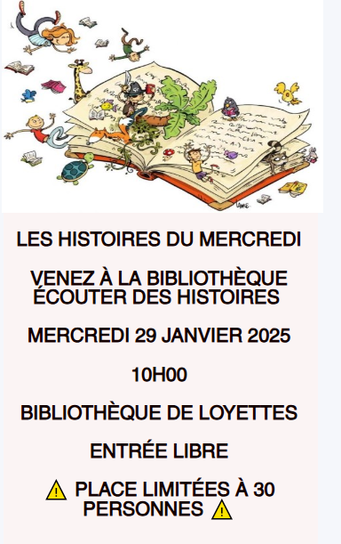 📚 LES HISTOIRES DU MERCREDI 📚