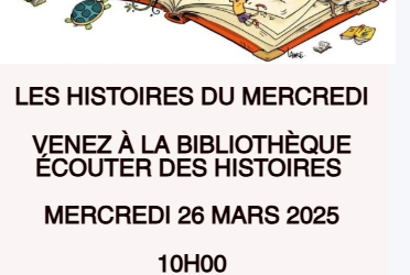 📖 LES HISTOIRES DU MERCREDI 📕