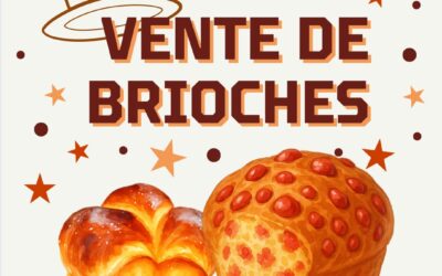 🥧 LES CLASSES EN 5 ORGANISENT UNE VENTE DE BRIOCHE 😋
