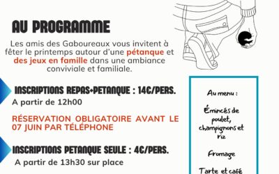 🌷 LES GABOUREAUX FÊTE LE PRINTEMPS 🍽️