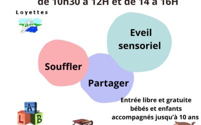 🍃 EMOTIBULLES SOUFFLER PARTAGER ÉVEIL SENSORIEL 📗 MERCREDI 25 JUIN 🧩