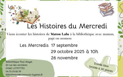 🍁 LES HISTOIRES DU MERCREDI 📖