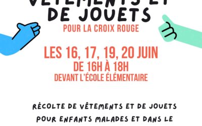 Collecte de jouets et de vêtements par le CMJ