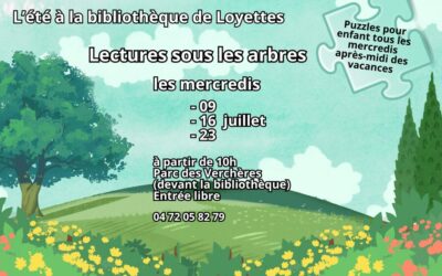 ☀️ L’ÉTÉ À LA BIBLIOTHÈQUE 🌳