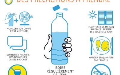🥵 VAGUE DE CHALEUR 🌡️ PRÉCAUTIONS À PRENDRE 💦