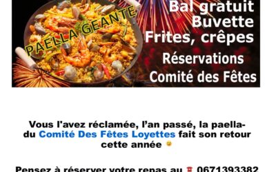 🎆 FESTIVITÉS DU 13 JUILLET 2025 🍽️