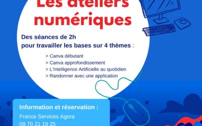 🖥️ LES ATELIERS NUMÉRIQUES DU MOIS DE JUILLET ☀️