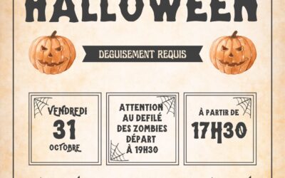 🎃👻 LA SOIRÉE HALLOWEEN APPROCHE À GRANDS PAS ! 👻🎃
