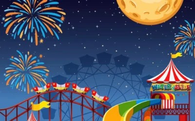 🎆 VOGUE ET FEU D’ARTIFICE À LOYETTES 🎡