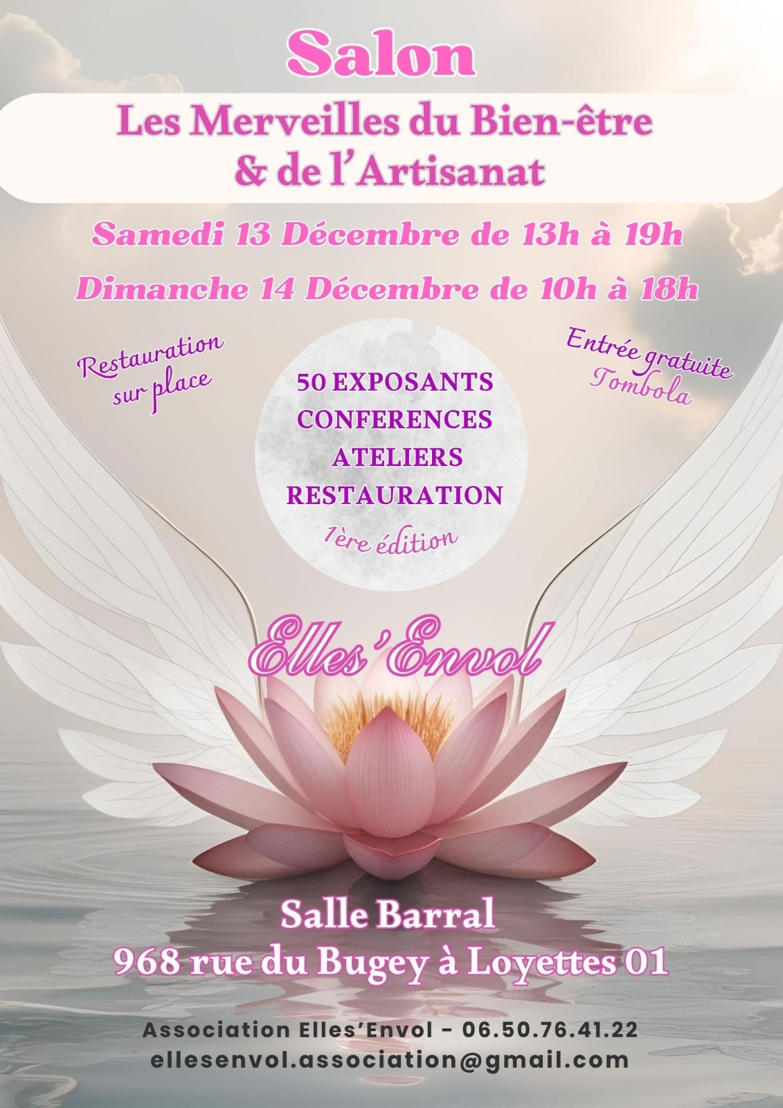 🧘 SALON LES MERVEILLES DU BIEN-ÊTRE ET DE L'ARTISANAT ☯️