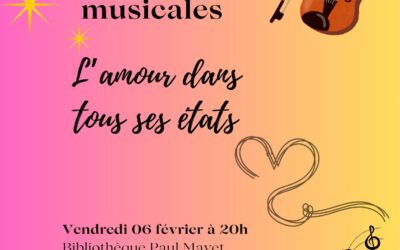 🎻 SOIRÉE DE LECTURES MUSICALES 💘