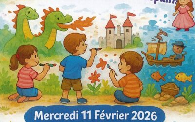 🐉 VIENS IMAGINER UNE HISTOIRE ET CRÉER UNE FRESQUE 🏰