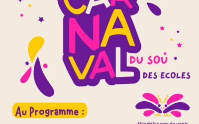 🦹 CARNAVAL DU SOU DES ÉCOLES 👸🏻