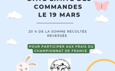 🍫VENTE DE CHOCOLAT ET TOMBOLA BY LE KARATÉ🥋