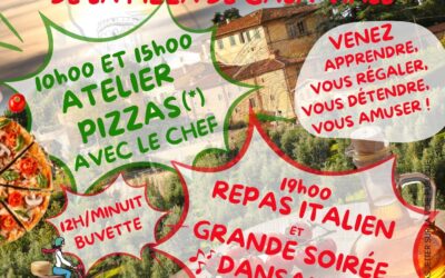 👨‍🍳 LA JOURNÉE ITALIENNE EST DE RETOUR AU FOUR DE LOYETTES !🕺