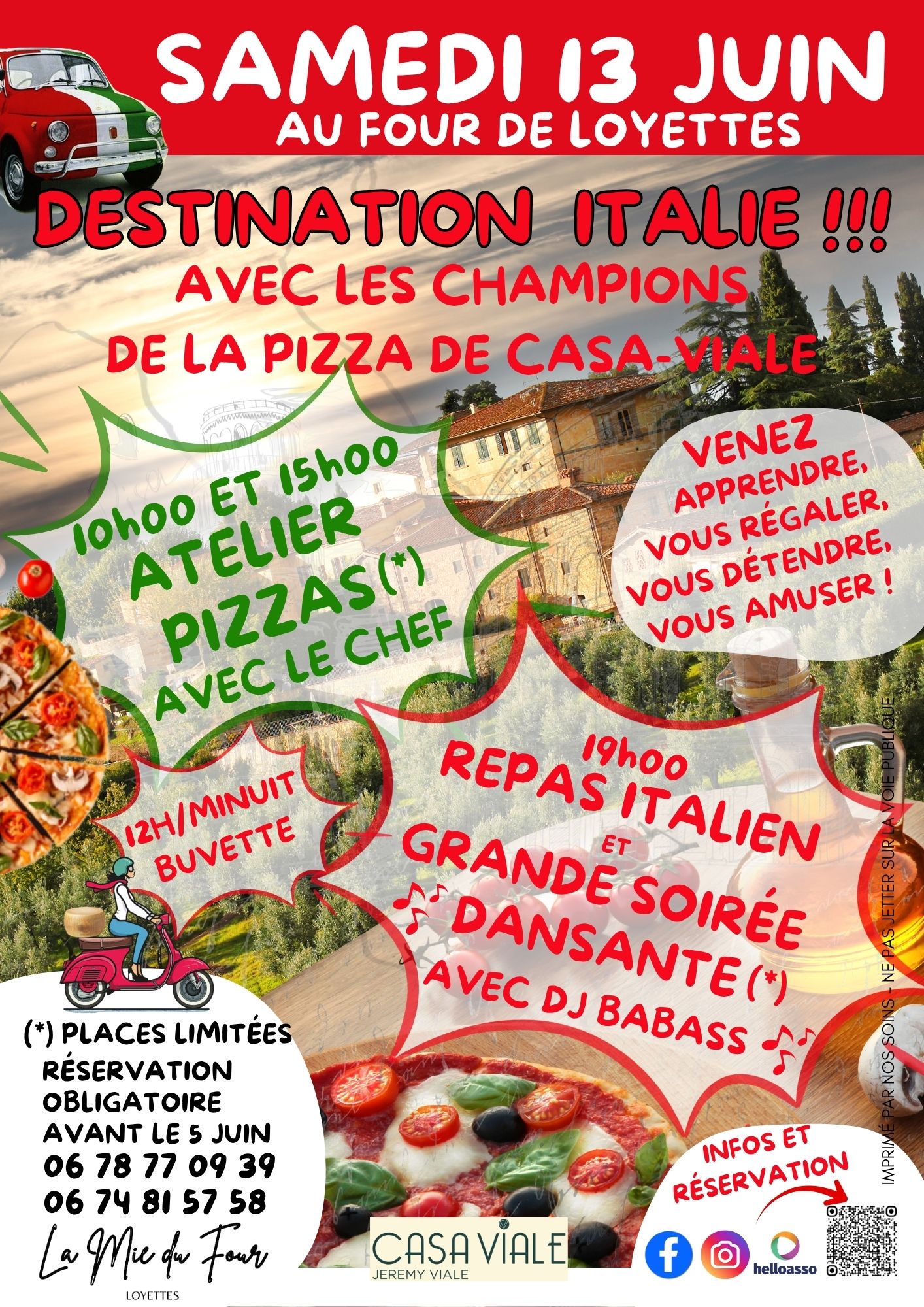 🍕 LA MIE DU FOUR ORGANISE UNE NOUVELLE JOURNÉE ITALIENNE 🔥
