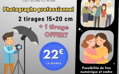 📸 LE SOU DES ÉCOLES DE LOYETTES ORGANISE UNE SÉANCE AVEC UN PHOTOGRAPHE ! 📸