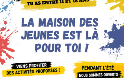🫟 Tu habites Loyettes et tu as entre 11 et 17 ans ❓ La Maison des Jeunes est faite pour toi ❗️