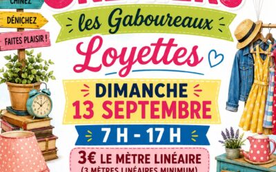 👛 VIDE GRENIER DES GABOUREAUX 🛍️